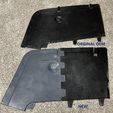 BMW-E30-Cow-Catcher-Brake-Duct-Panel-RH-Comparison-1.jpg BMW E30 325ES 325IS COW CATCHER RIGHTHAND PANEL FOR BRAKE DUCT FOR PN88-88-9-999-026