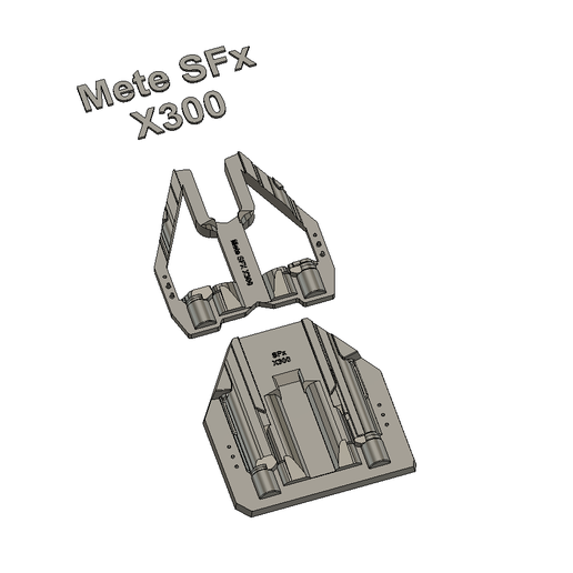 Canik METE SFx - SureFire X300 Split Mold
