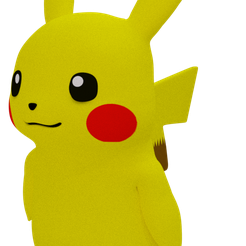 1.png Fichier STL Pikachu・Idée pour impression 3D à télécharger