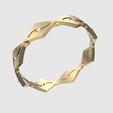 rotating_10.png Anillo geométrico único en 3D