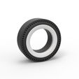 1.jpg 3D file Diecast Whitewall rear tire of vintage dragster Version 1 Scale 1:25・3D print model to download