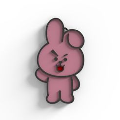 COOKYBT21.55.jpg STL file COOKY-BT21・3D printer model to download