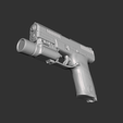 x300a3.png Cz P10 C Surefire X300 A Real Size Scan 3d Gun Mold