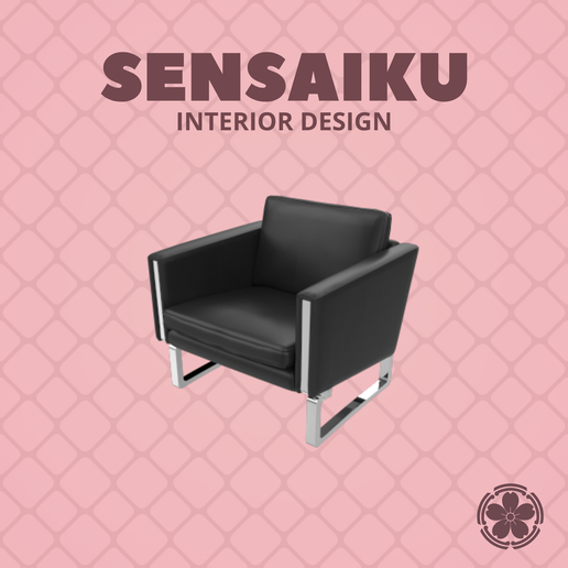 Miniature Replica 1:12 Hans Wegner 07. CH101 Chair for Miniature Dollhouse - Vitra - 3D Print Instant Download - Miniature Furniture Designer Series