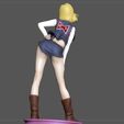 6.jpg ANDROID 18 STATUE SEXY VERSION2 DRAGONBALL ANIME CHARACTER 3d print