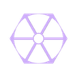 Celula eolica hexagonal .stl experimental exagonal wind cell