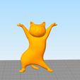 gato.jpg STL file cat pen holder・3D printer design to download