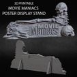 MM-SMALL-THUMB-CULTS3D.jpg 3D PRINTABLE MOVIE MANIACS POSTER STANDS TWO PACK