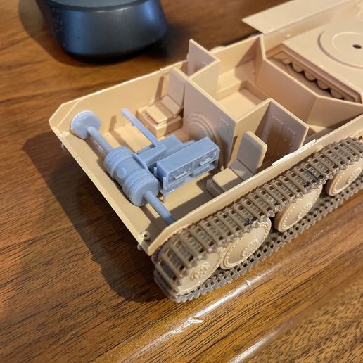 1/35 Trumpeter Pak 44 Waffentrager Transmission and Radios 3D model