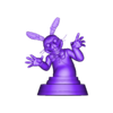 Glitchtrap Bust.stl Glitchtrap Bust FNAF