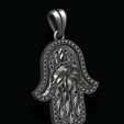 789fhfgfdghfyttrytyuyuyuu.jpg Pendentif Hamsa Modèle imprimé en 3D