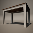 Image9.png Miniature dining table (1:12; 1:16; 1:1)