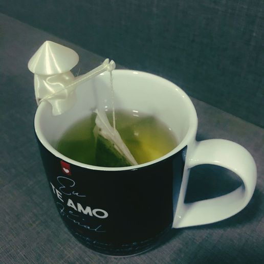 Tea Infuser - Chinese fisherman 3D model