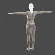 11.jpg Beautiful Woman -Rigged and animated character for Unreal Engine Low-poly 3D model