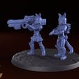-NEKO GUARD = 7 Neko Guard - Heavy Weapon Teams Upgrade Kit