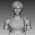 LEON-1.png leon S kennedy Residual Evil bust