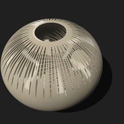 Vase-7.3.png Free STL file Vase#7 or lantern or lampshade ;)・3D printing design to download, Vik3D