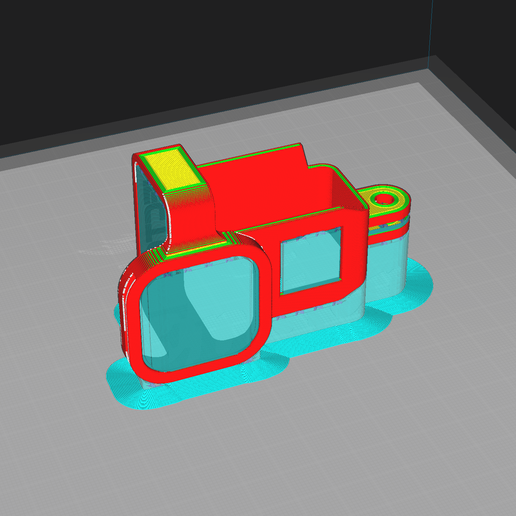 STL file case Gopro 8 vertical・Design to download and 3D print・Cults