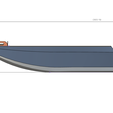 Lodka4A-v73-d21.png 3D file Plastic full-size motor boat made of monolithic sheets of block copolymer of polypropylene PP-C or low pressure polyethylene HDPE High Density Polyethylene for extreme operating conditions 8 mm thick・3D printer model to download