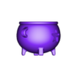 cauldron.stl Fidget Cauldron Schlüsselanhänger - Halloween