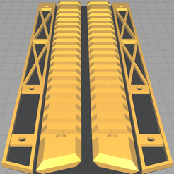 1.png Archivo STL HDR - TR 50 X-Tender Lange Picatinny Rail・Plan para descargar y imprimir en 3D