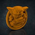 3d-stl-file,-cnc-file,-file-for-cnc-router,-wood-cnc-file,-star-wars-relief,-star-wars-cnc-file,-Wal.jpg Baby Yoda 3D STL Model for CNC Router, Artcam, Vetric, Engraver, Relief, Carving, Cut 3D, Stl File For Cnc Router, Wall Decor