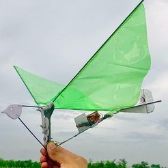 Ornithopter.jpeg Miniature Fully 3D Printed Ornithopter
