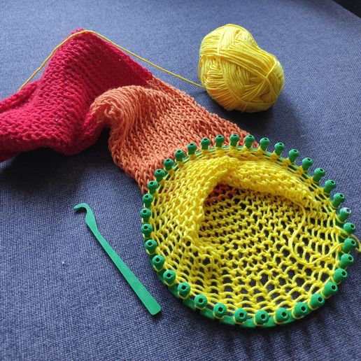 3D Printed Circular Loom