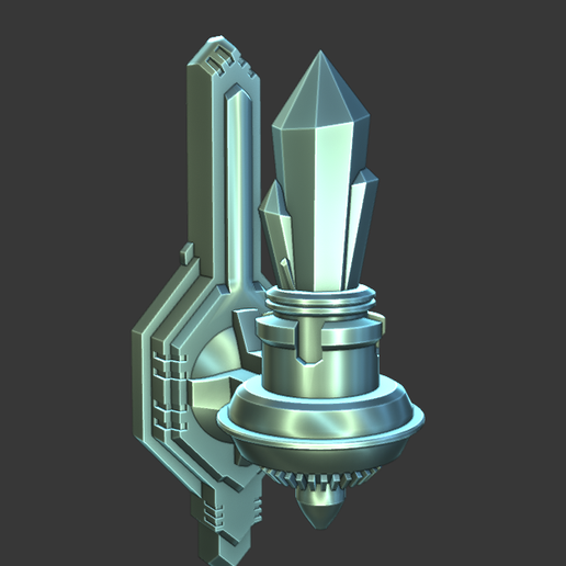 AetherCrystalEmitter.png Sci-Fi Wandlampen-Kollektion - 5 einzigartige Designs