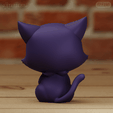 scaracat03.png Scaramouche Cat Genshin Impact Chibi