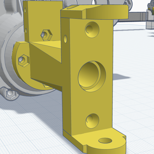 🔗 Clod Buster Solid Axle tube for 4 link or servo mount・ STL