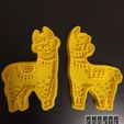 LLAMA2.jpg Llama Cookie Cutters (Set of 4)