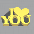 s.PNG Archivo STL gratis i love you・Diseño de impresora 3D para descargar