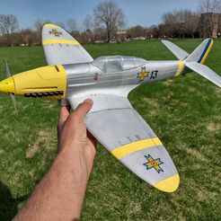 IMG_20230428_155504412_HDR.jpg Файл 3D He-112B Немецкий истребитель Второй мировой войны 600 мм (L3D)・Модель для загрузки и 3D печати