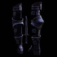 0007.jpg SOUL OF CINDER Arm Gauntlets Armor STL Fan Art Model