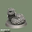 MINIATURES Fichier 3D Vers de roche・Objet imprimable en 3D à télécharger