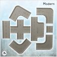 1-PREM.jpg Set of modern modular roads with crossroads (10) - Cold Era Modern Warfare Conflict World War 3