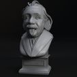 ALBERT_EINSTEIN_BUST_01.jpg Bust of Albert Einstein sticking out his tongue