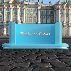 VintageBusinessCardsHolderback.jpg Fichier STL gratuit Porte-cartes de visite vintage・Design pour imprimante 3D à télécharger