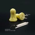 toothpicks broken or cut In half STL file Corn holders・3D print object to download