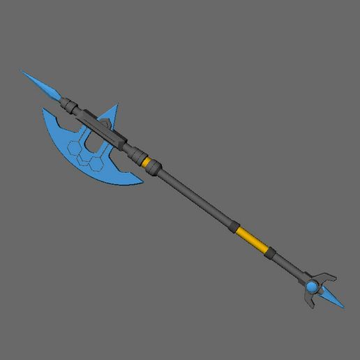 🤖 Battle Halberd for Transformers Chromia・ 3D File for ・Cults