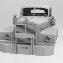 0000.jpg MACK B-81 POUR CUMMINS-V8 CAPOT MOTEUR 1/25 CAB