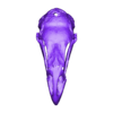 Chicken scan rough.stl Chicken Skull | 1:1 HIGH RESOLUTION 3D SCANNED REPLICA | BY CC3D