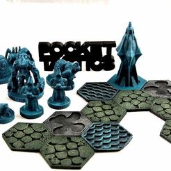 WotCF.jpg Archivo STL gratis Táctica de bolsillo: Wizzards of the Crystal Forest (Segunda Edición)・Plan imprimible en 3D para descargar