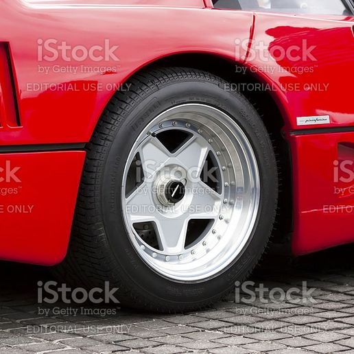 🛞 Ferrari f40 wheel (17 inches) 1/24・ STL File for ・Cults