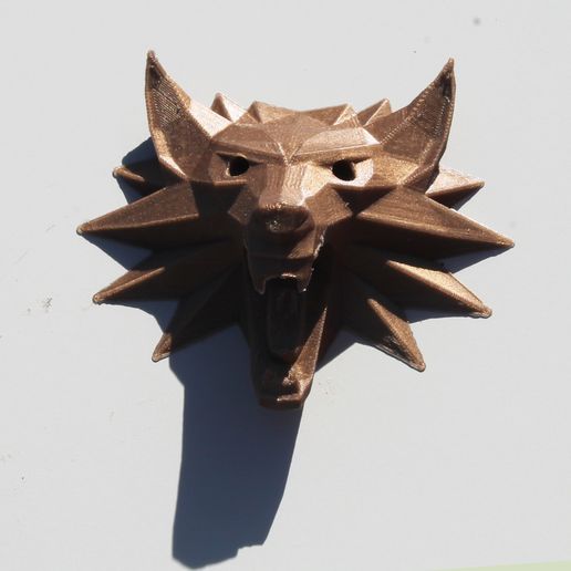 WITCHER - the medal and light 3D model