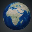 K_00002.jpg Download PLANET EARTH 3D Model - Obj - FbX - 3d PRINTING - 3D PROJECT - GAME READY