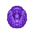 lion_head_OBJ_single mesh_10cm_READY_to_3D_print.obj Lion head
