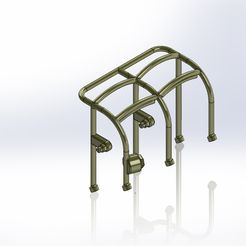 BREM-1-Brush-Guard.jpg Bürstenabdeckungen im Maßstab 1/35 für Trumpeter BREM-1 Bausatz