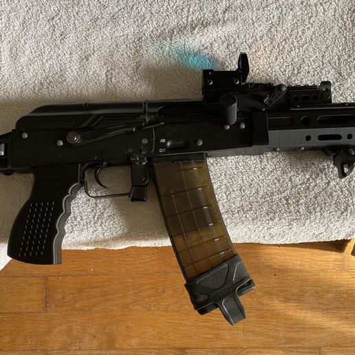 🔫 Airsoft handgrip SLR type microak・Free STL File for 3D printing・Cults